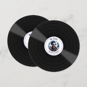 "One Rocks!" Vinyl-Schallplatte Rockstar 1. Geburt Einladung