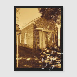 One Room Schoolhouse Magnet