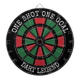 One Shot One Goal Dartscheibe Dart Legende