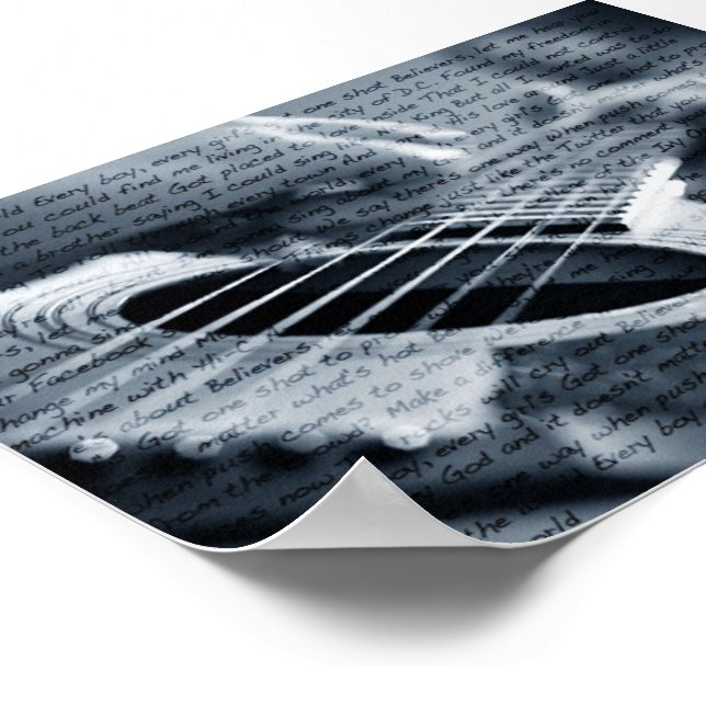 One Shot Poster (Ecke)