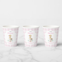 One Silly Goose Pink Gingham Girl First Birthday