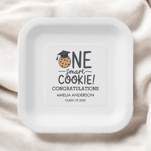 One Smart Cookie Abschluss Class Pappteller