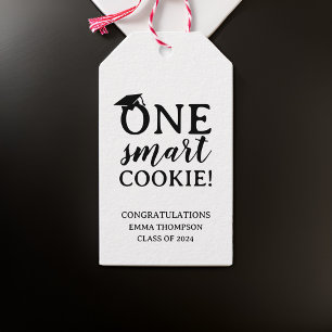 One Smart Cookie Class of 2024 Abschluss Geschenkanhänger