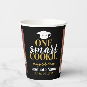 One Smart Cookie - Moderner Abschluss 2 Fotos Pappbecher