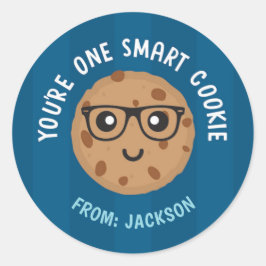 One Smart Cookie Valentine's Day Sticker