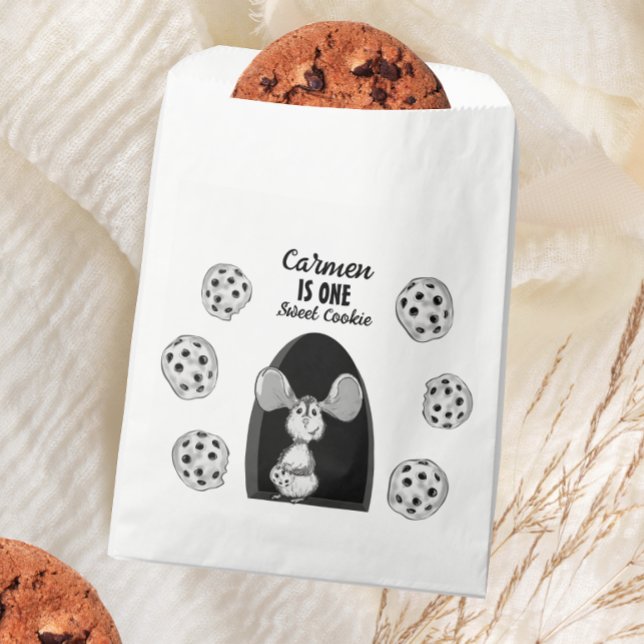 One Sweet Cookie Mouse First Birthday Geschenktütchen (Von Creator hochgeladen)