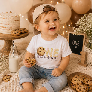 "One Sweet" Erster Geburtstagsjunge T - Shirt Mi