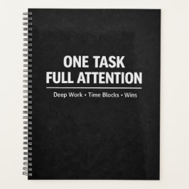 One Task Full Attention Deep Work Planer