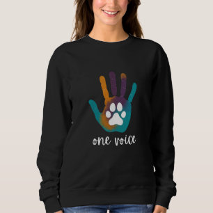 One Voice Black Sweatshirt