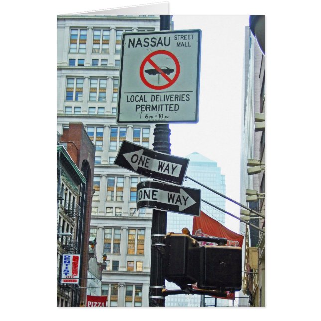 One Way 12x18 (Vorne)