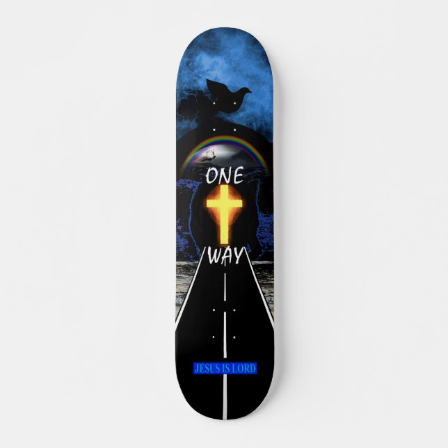 ONE WAY SKATEBOARD (Vorne)