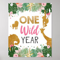 One Wild Year Safari Tischtennis Jungle Girl Pink