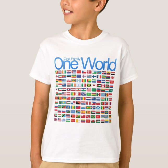 One World T-Shirt (Vorderseite)
