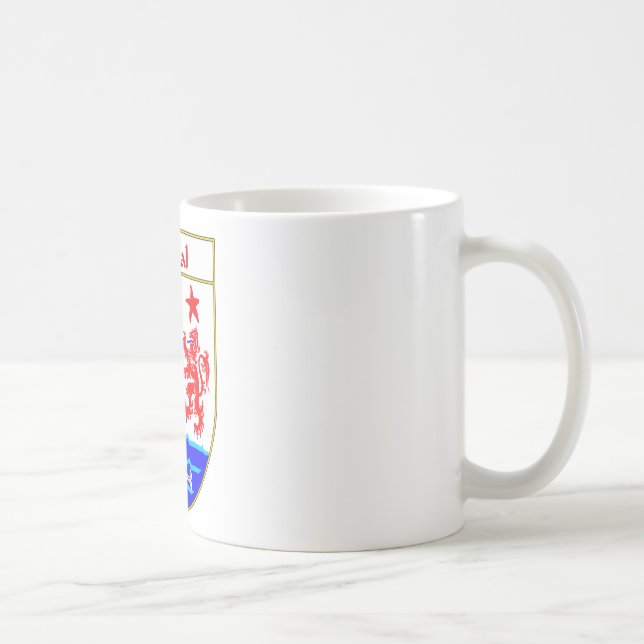 O'Neal-Wappen/Familienwappen Kaffeetasse (Rechts)
