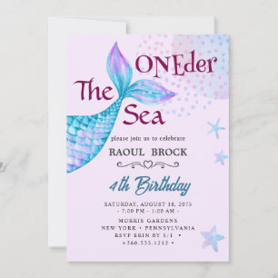 ONEder Sea Mermaid Einladung