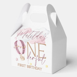 ONEderful 1st Birthday Party Boxes - Pink Geschenkschachtel