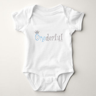 ONEderful BABY (blau) Baby Strampler