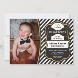 ONEderful Birthday Einladung mit Foto