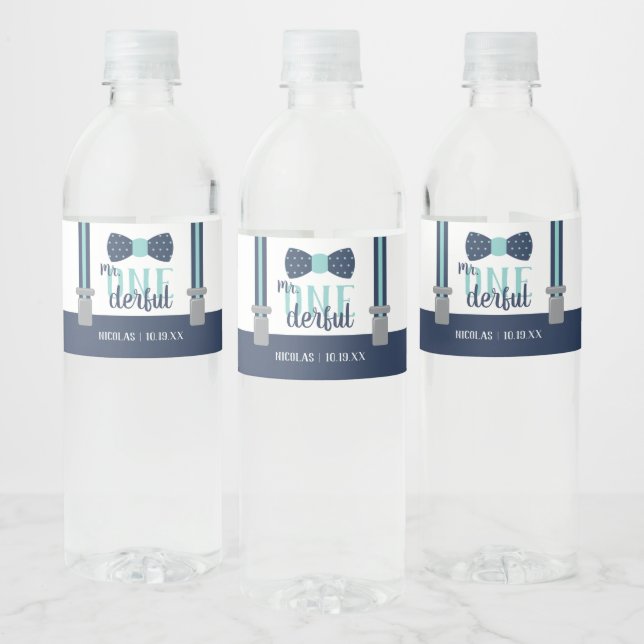 ONEderful Bottle Wrapper with Bow Krawatte (Flaschen)