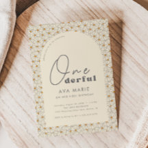 Onederful Retro Daisy Girls 1. Geburtstags-Party