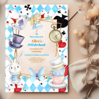 Onederland Tea Alice im Wunderland 1. Geburtstag