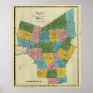 Oneida Landkreis Poster
