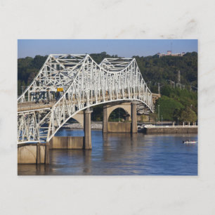 O'Neil Bridge am Tennessee River, Florenz, Postkarte