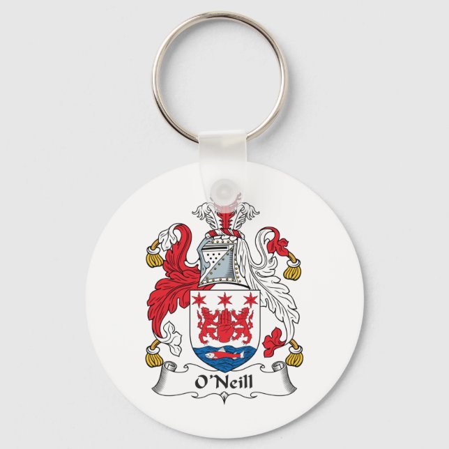 O'Neill Familienwappen Schlüsselanhänger (Vorderseite)