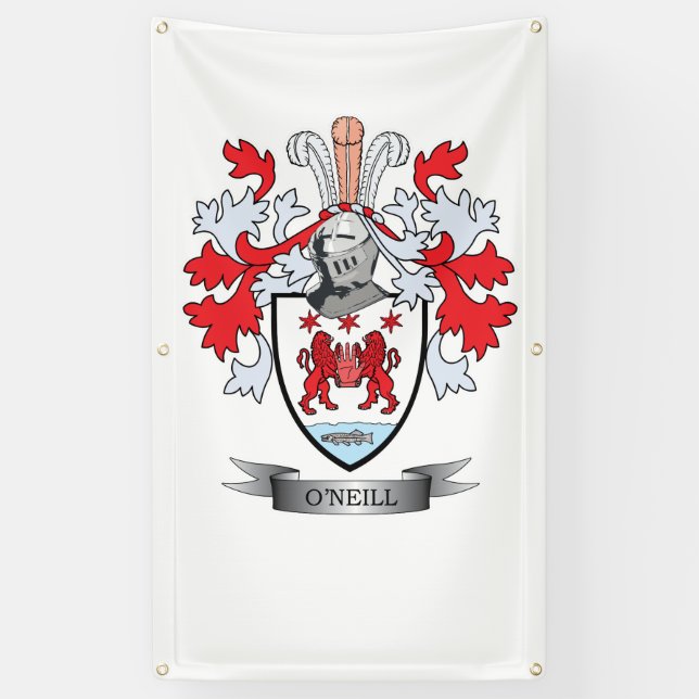 O'Neill-Wappen Banner (Vertikal)