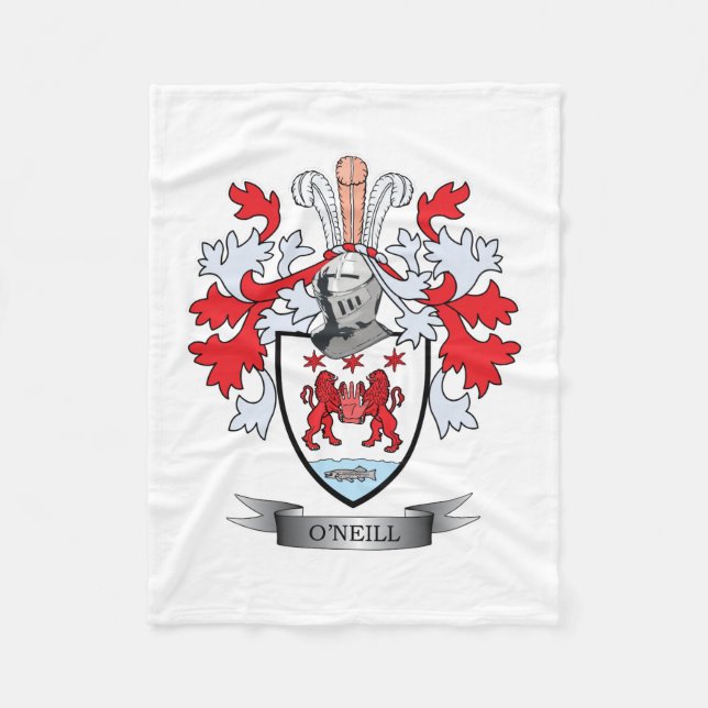 O'Neill-Wappen Fleecedecke (Vorderseite)