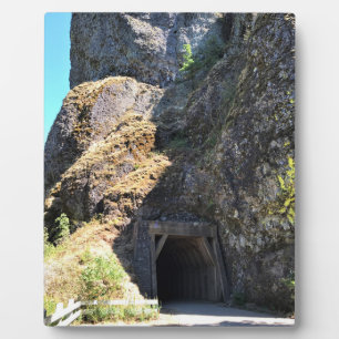 Oneonta Gorge Tunnel, OR Fotoplatte