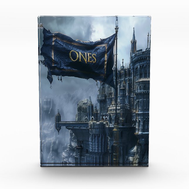 ONEs Flag und Abzeichen Fotoblock (Vorderseite)