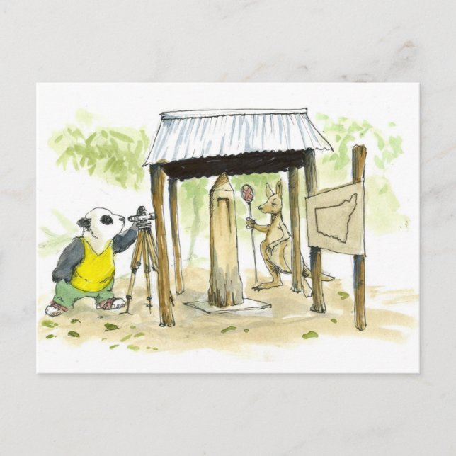 Onetonpostart Postkarte (Vorderseite)
