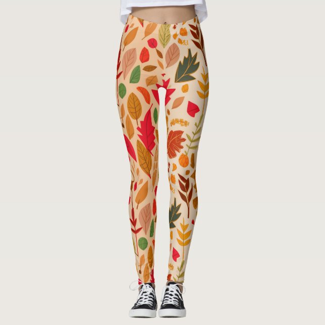 Onflora Floral Legging Leggings (Vorderseite)