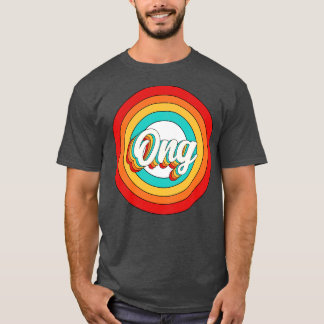 Ong Name Shirt Vintag Ong Circle