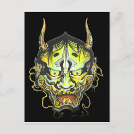 Oni Devil Design Postkarte