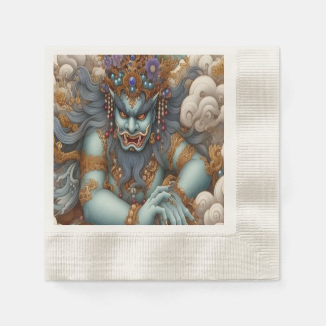 Oni Fortune Serviette (Vorderseite)