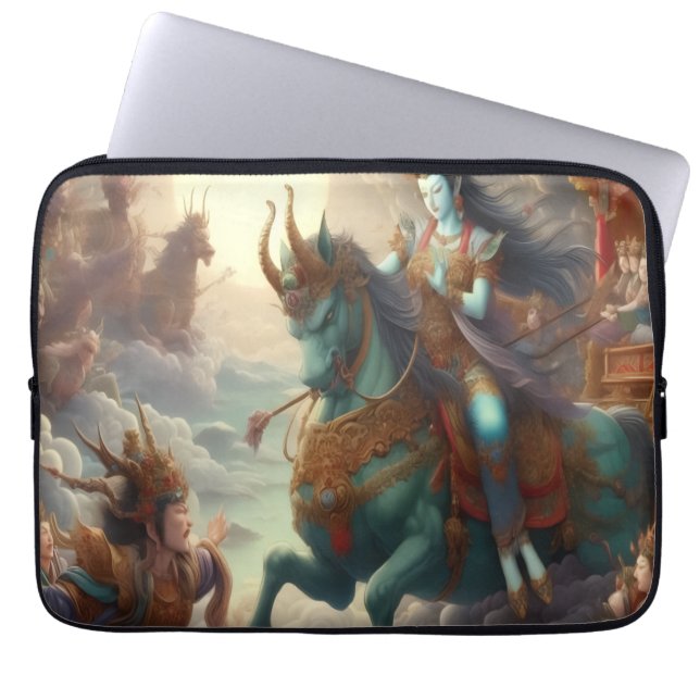 Oni Rider Laptop Hülle Laptopschutzhülle (Vorderseite)