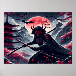 Oni Samurai Poster