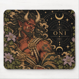 Oni, Sternen-Tarot-Kunst Mousepad