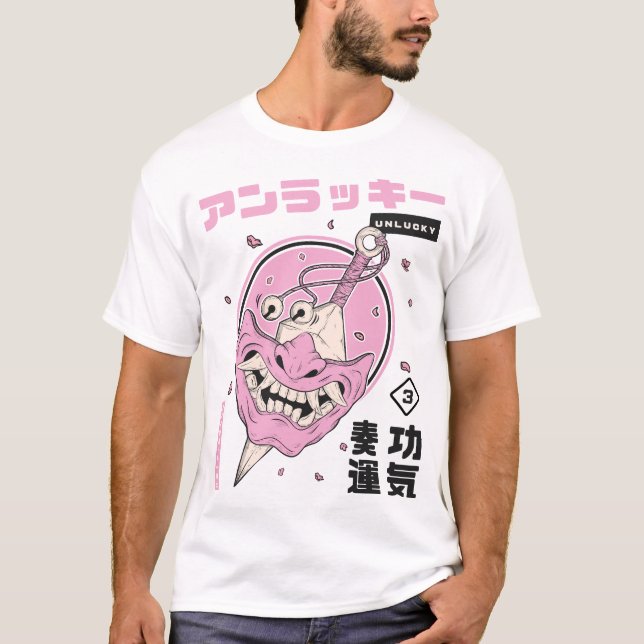 Oni Unglück T-Shirt (Vorderseite)