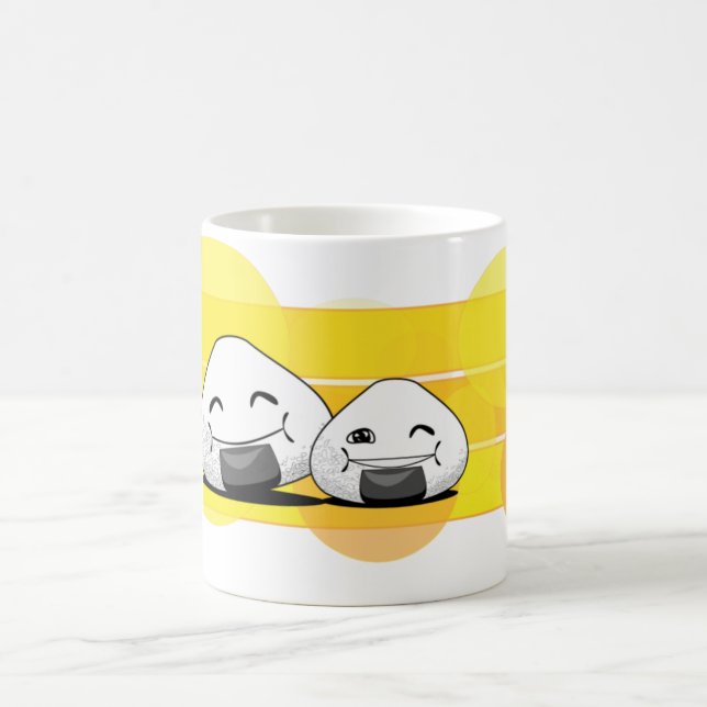 Onichibi - Glücklich! Kaffeetasse (Mittel)