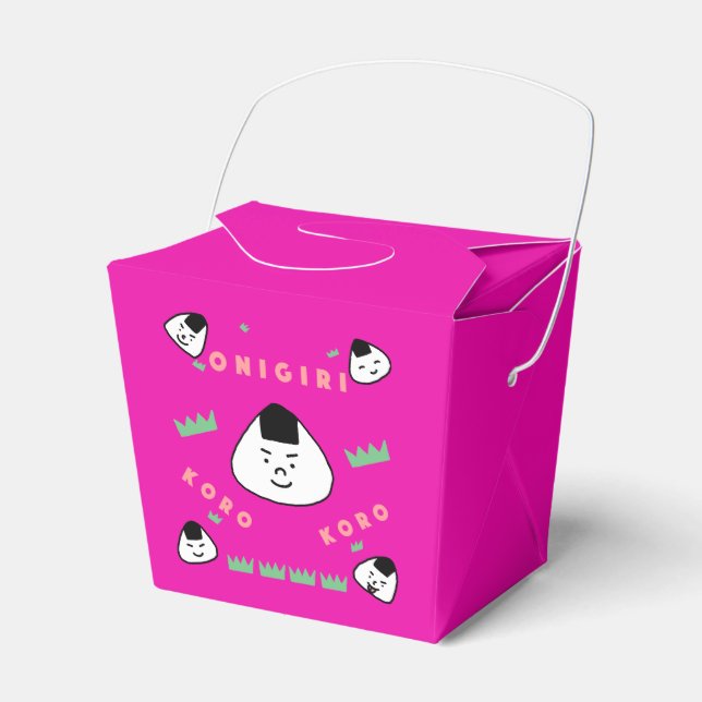 Onigiri Koro Koro (die Rolling Rice Balls) Geschenkschachtel (Vorderseite)