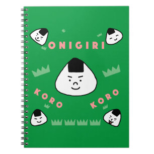 Onigiri Koro Koro (die Rolling Rice Balls) Notizblock