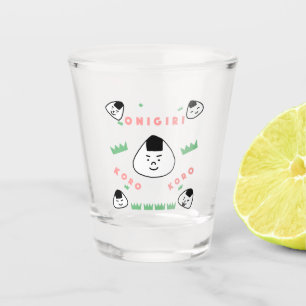 Onigiri Koro Koro (die Rolling Rice Balls) Schnapsglas