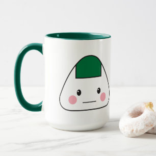 Onigiri omusubi japanisches Reisball-Meerespflanze Tasse