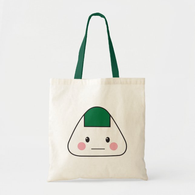 Onigiri omusubi japanisches Reisball-Meerespflanze Tragetasche (Vorne)