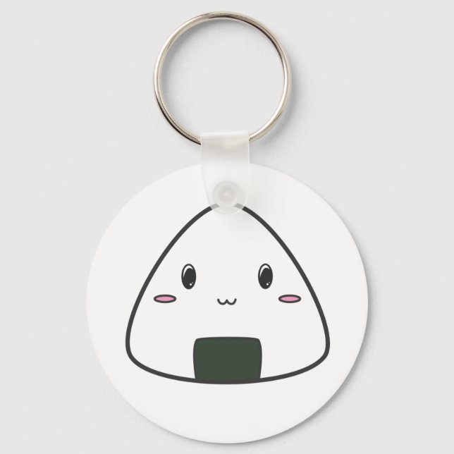 Onigiri Schlüsselanhänger (Vorderseite)