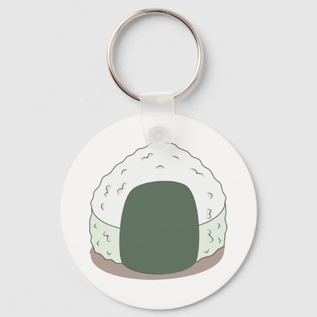 Onigiri Schlüsselanhänger (Vorderseite)