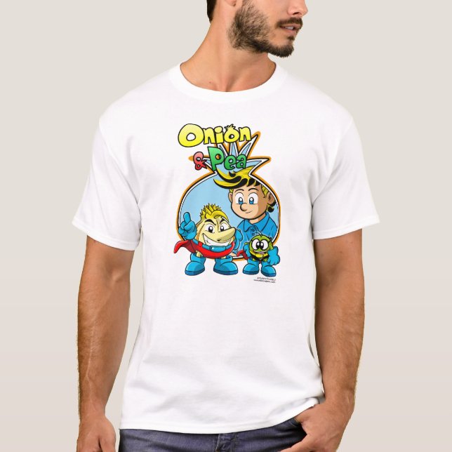 Onion & Pea t-shirt. cover T-Shirt (Vorderseite)